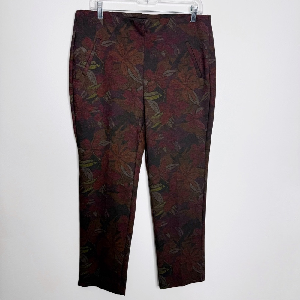 NWOT Chico’s Fabulously Slimming Juliet Print‎ Ankle Pants Size Large Chico’s 2